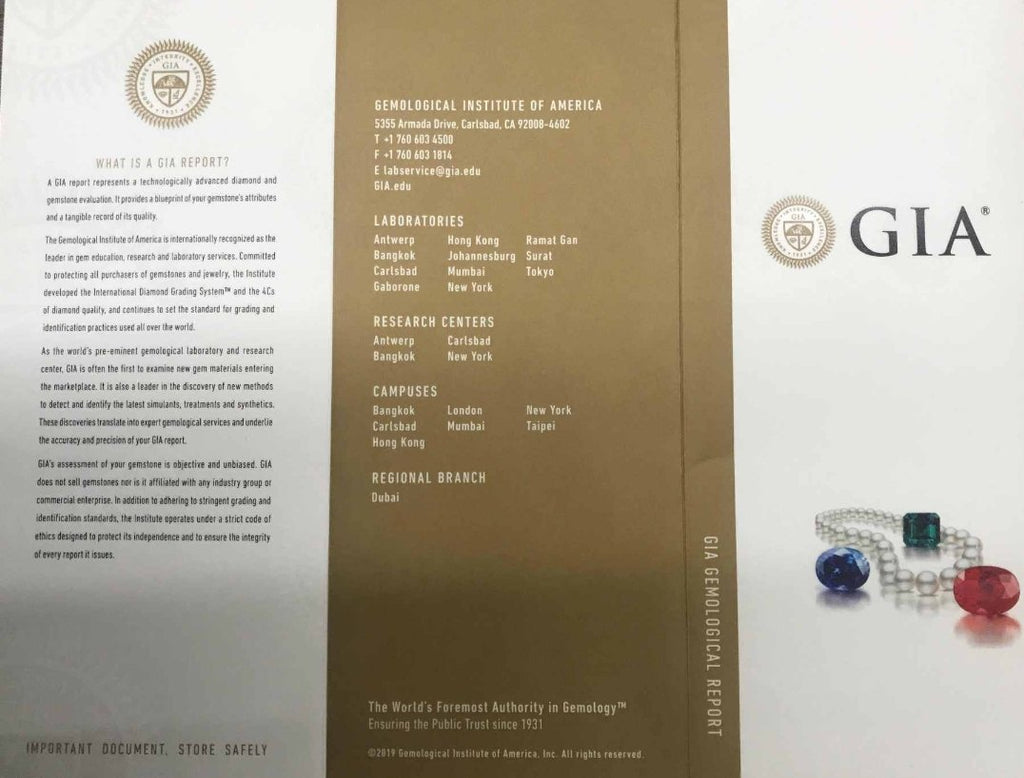 How to check the authenticity of moissanite through GIA certificate? - Wowshow Jewelry