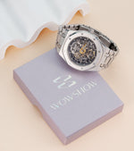 Wowshow Elegant Steel Mechanical Timepiece