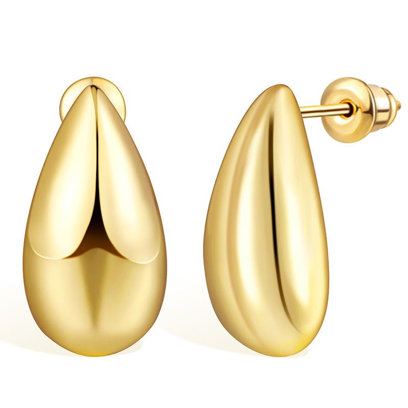 Gold Studs, Hoop & Dangle Earrings